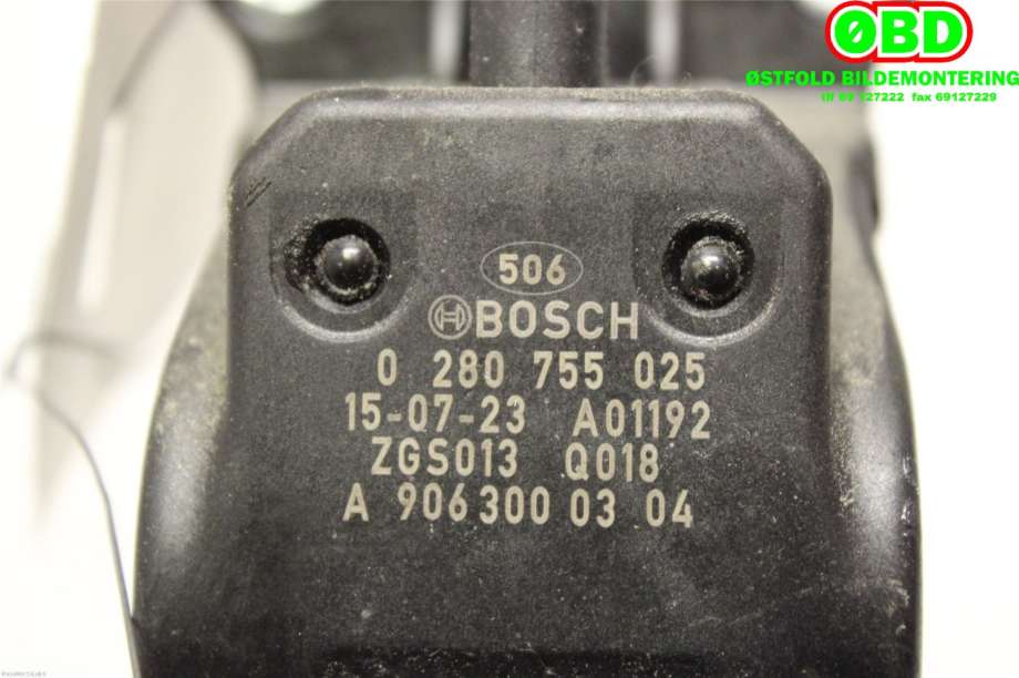 Pedal gass til Mercedes Vito 2014-->> (W447) (W447) (MERCEDES|A 906 300 03 04|A 907 301 02 00|9063000304)