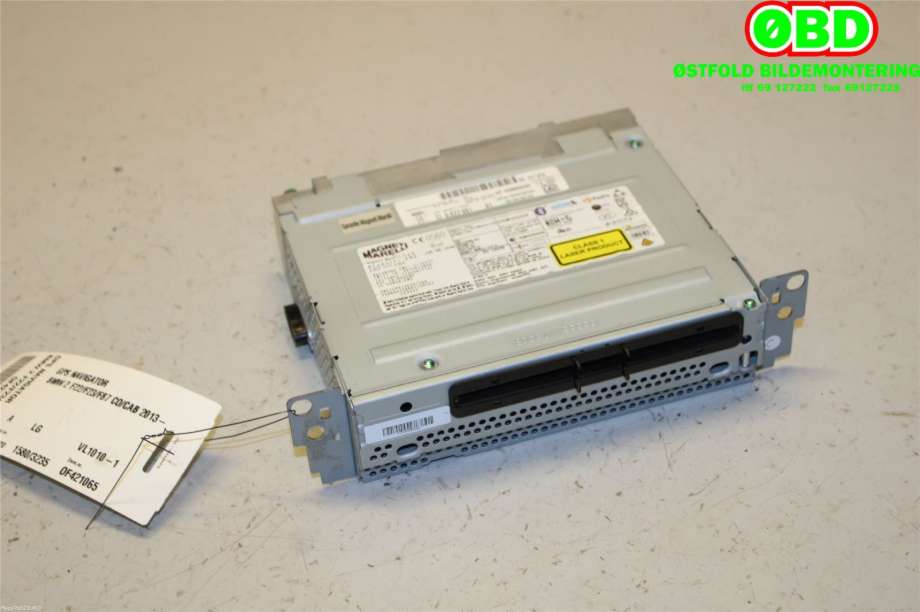 Bilstereo navigasjon til BMW 2-Serie, 2014-2021 (F22/F23) (F22/F23) (BMW|65 12 9 365 837)