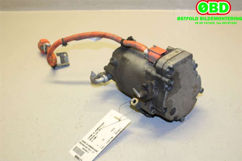 Aircondition kompressor til Nissan Leaf 2011-2017 (Type I) (NISSAN|926001MG0A|926001MG0B|)