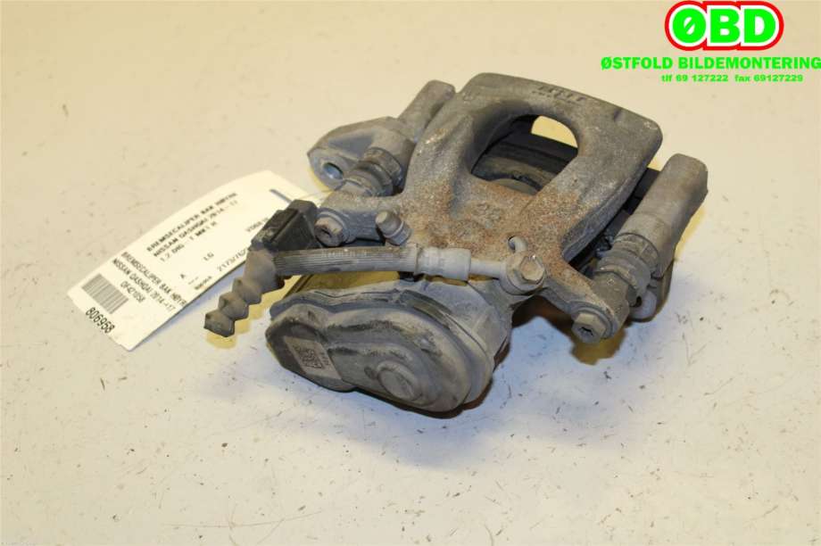 Bremsecaliper høyre bak til Nissan Qashqai 2014-2021 (Type II)  (NISSAN|440014EA0A|)