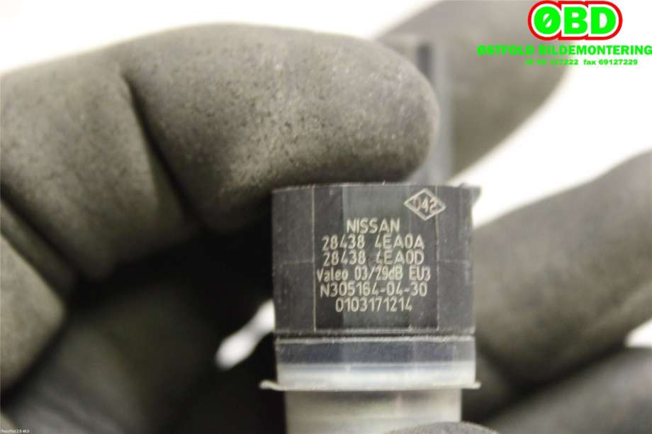 Parkeringssensor bak til Nissan Qashqai 2014-2021 (Type II)  (NISSAN|284384EA0A|)