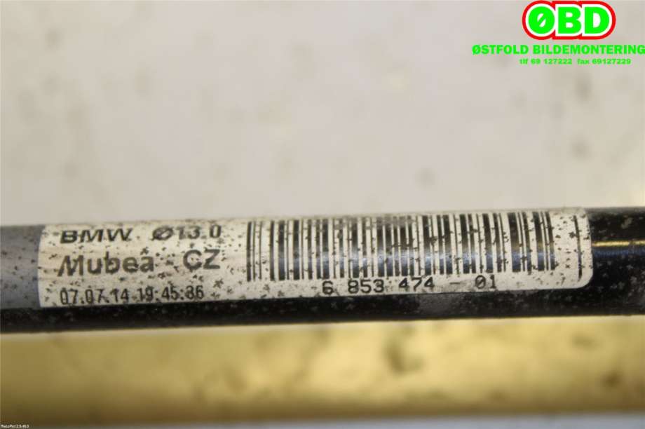 Stabilisatorstag bak til BMW 2-Serie 2014-2021 (F22/F23) (F22/F23) (BMW|33 55 6 853 474||6853474)