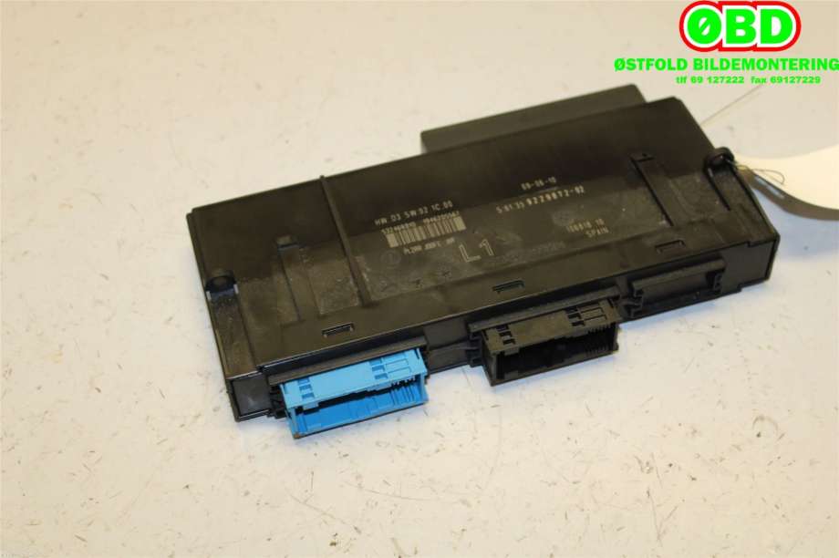 Styreenhet comfort (BCM) til BMW 3-Serie, 2005-2011 (E90/E91/E92/E93) (E90/E91/E92/E93) (BMW|)