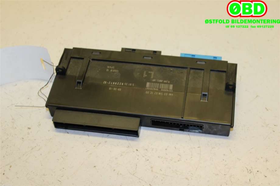 Styreenhet comfort (BCM) til BMW 3-Serie 2005-2011 (E90/E91/E92/E93) (E90/E91/E92/E93) (BMW||61359229872)