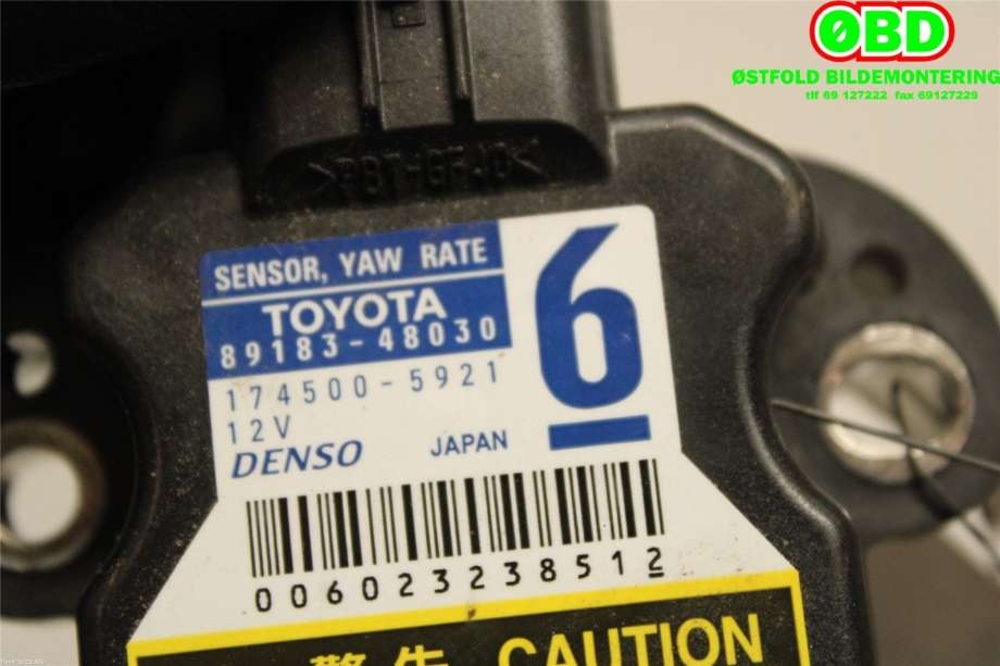 Styreenhet diverse til Toyota Land Cruiser 150 2010-2013 (Fase 1)  (TOYOTA|8918060110|1745005921|8918348030)