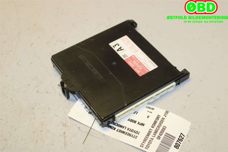 Styreenhet comfort (BCM) til Toyota Land Cruiser 150 2010-2013 (Fase 1) (TOYOTA||2380002413|8922160140)