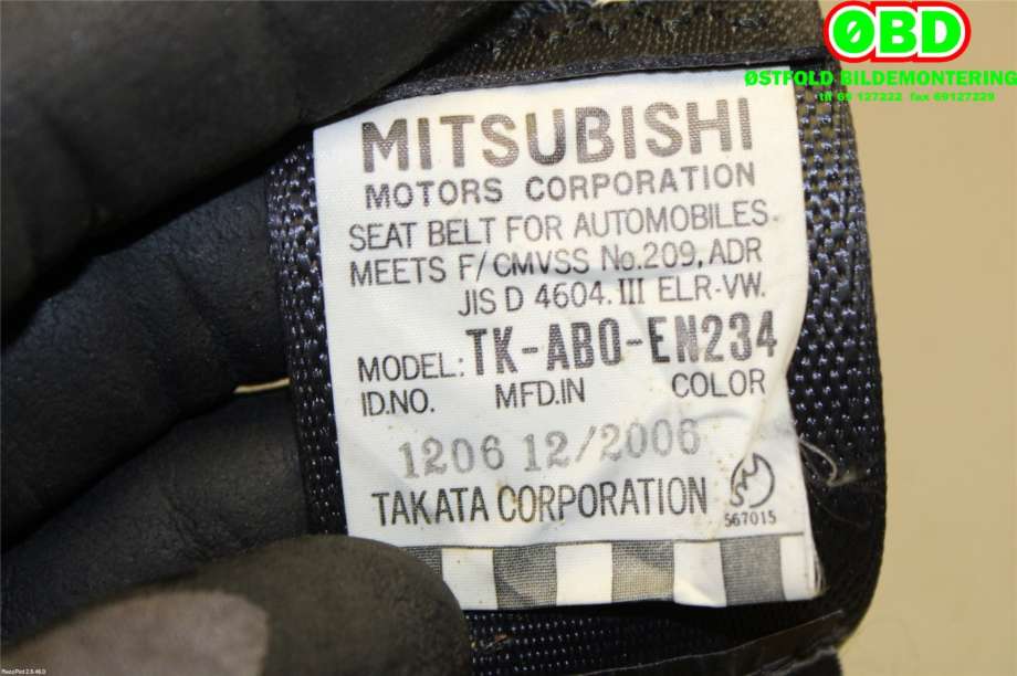 Diverse deler til Mitsubishi Pajero 2007-2016 (Type IV, Fase 1)  (MITSUBISHI|)
