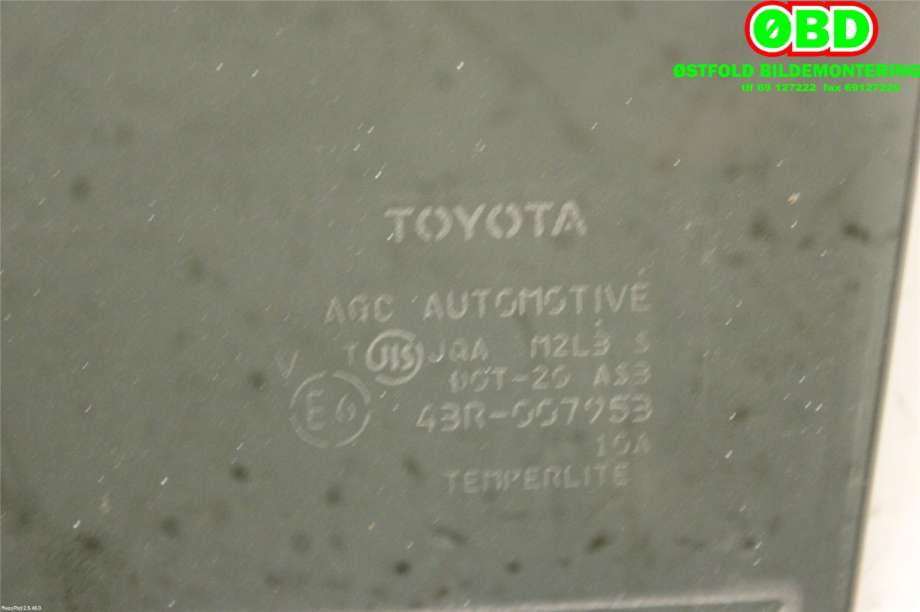 Siderute venstre bak til Toyota Land Cruiser 150 2010-2013 (Fase 1) (TOYOTA|6810460390|)