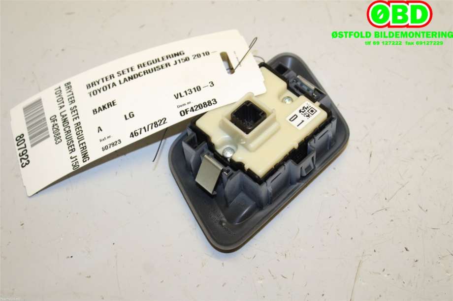Bryter diverse til Toyota Land Cruiser 150 2010-2013 (Fase 1) (TOYOTA|8419060060B0|)