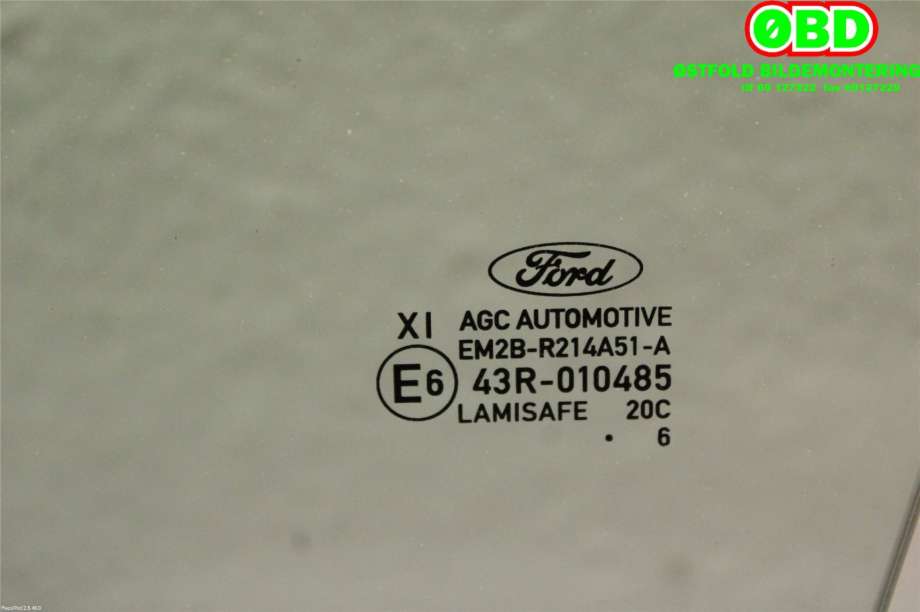 Siderute venstre foran til Ford S-Max 2015-->> (Type II)  (FORD|2327382||EM2BR214A51A)