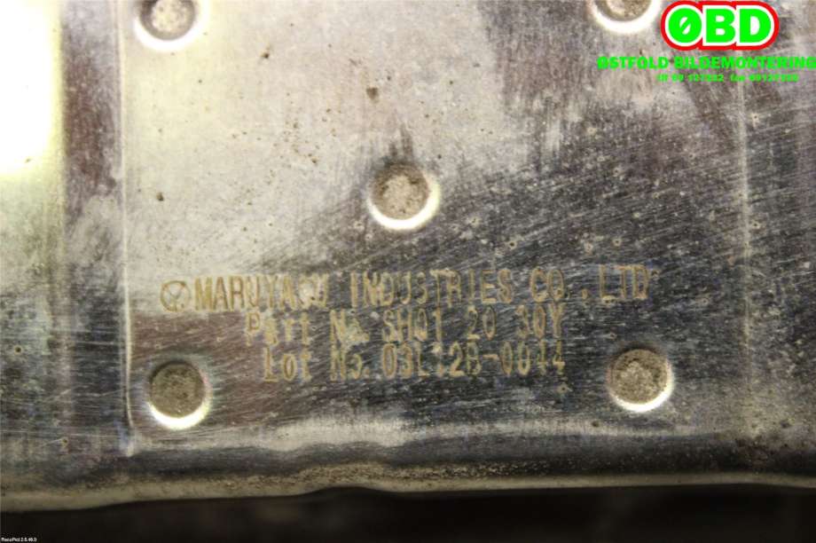 EGR-kjøler til Mazda 6 2013-2015 (Type III, Fase 1)  (MAZDA|SH012030YA||SH012030Y)