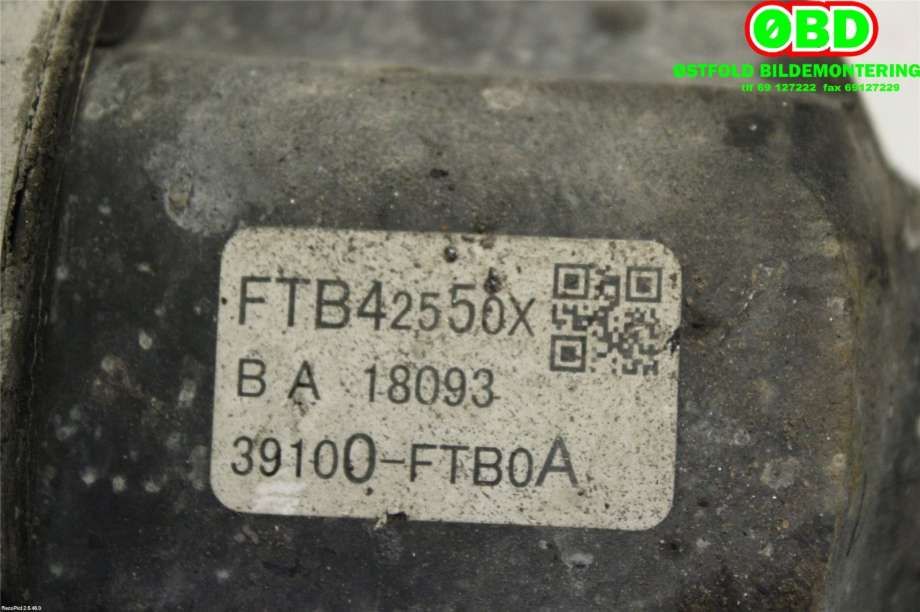 Drivaksel høyre foran til Mazda 6 2013-2015 (Type III, Fase 1)  (MAZDA|FTB42550X|)