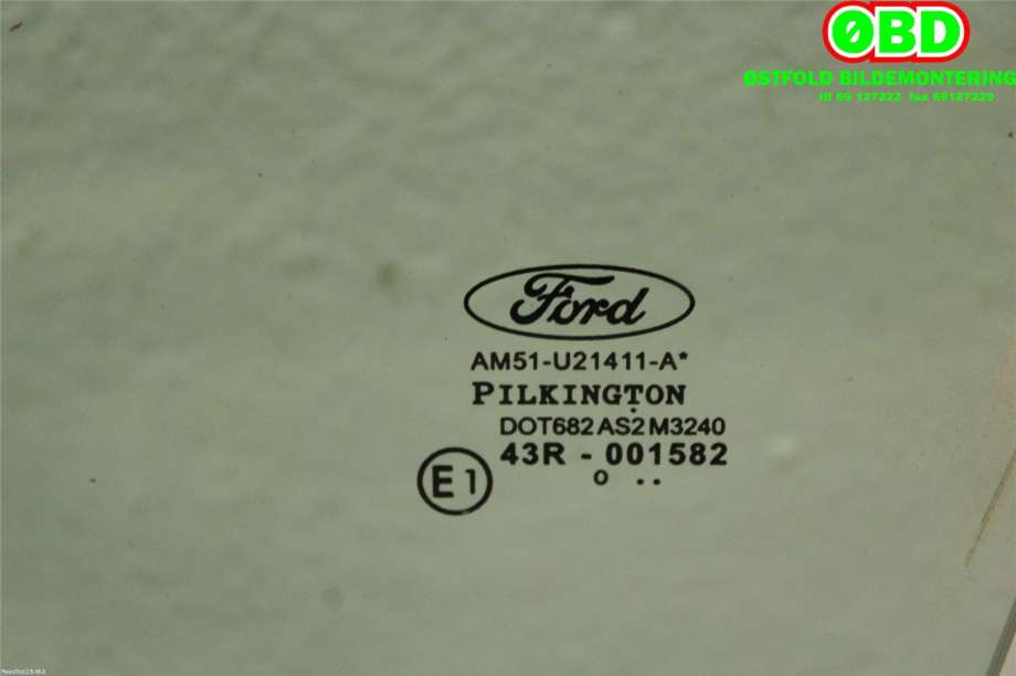 Siderute venstre foran til Ford C-Max 2010-2015 (Type II, Fase 1)  (FORD|1697790|)