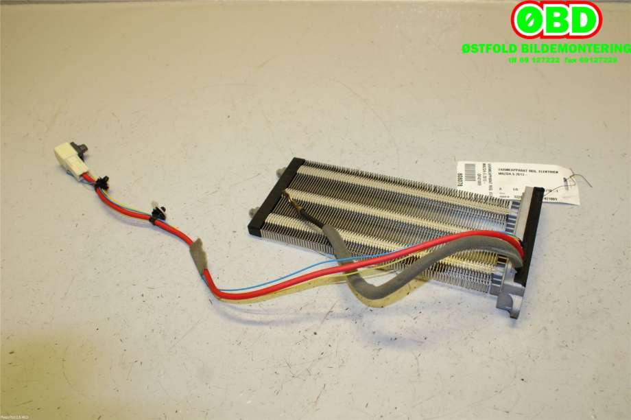 Varmeapparat register til Mazda 6 2013-2015 (Type III, Fase 1)  (MAZDA|KE6461AC0||GA931KE64)