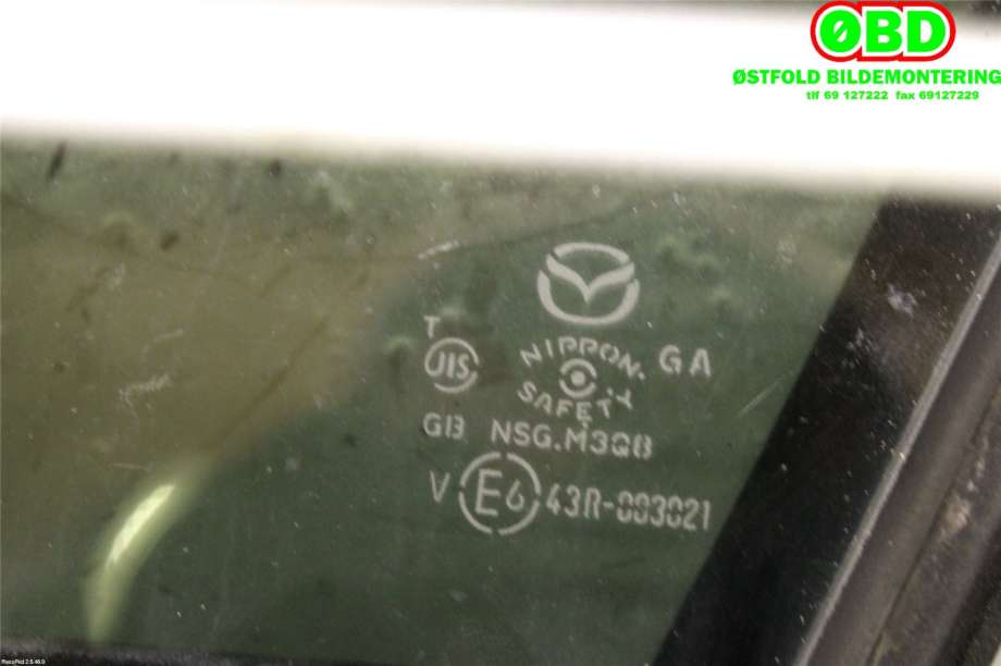 Diverse deler til Mazda 6 2013-2015 (Type III, Fase 1)  (MAZDA|GHK573661B|)