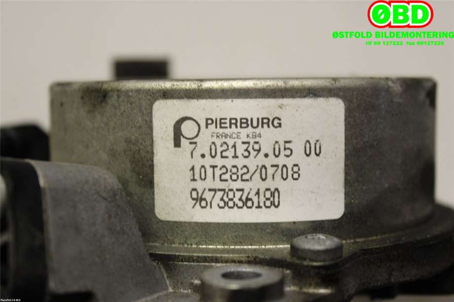 Vakuumpumpe til Ford S-Max 2010-2015 (Type I, Fase 2)  (FORD|1707027||9673836180)