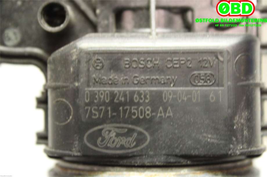 Viskermotor frontrute til Ford Mondeo 2007-2010 (Type IV, Fase 1)  (FORD|1694757|0390241633|7S7117508AA)