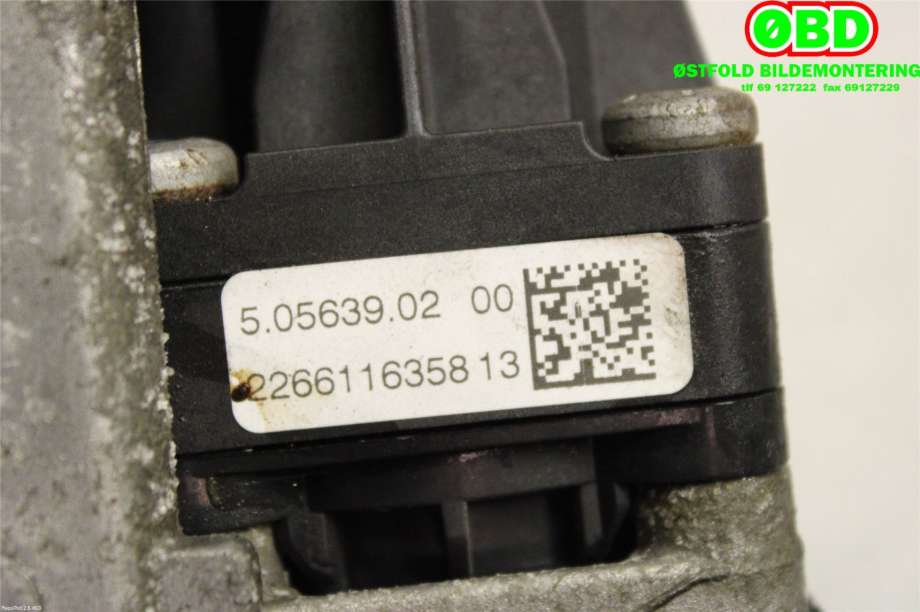 EGR-ventil til Ford Focus 2011-2014 (Type III, Fase 1)  (FORD|1702178|)