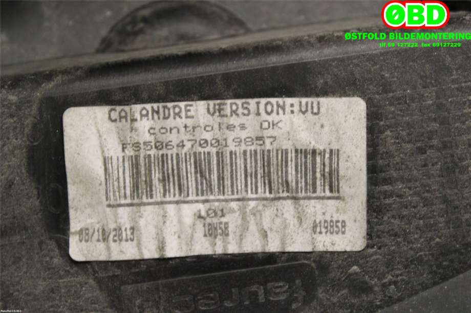 Grill til Renault Kangoo 2008-2021 (Type II)  (RENAULT|623101381R|)