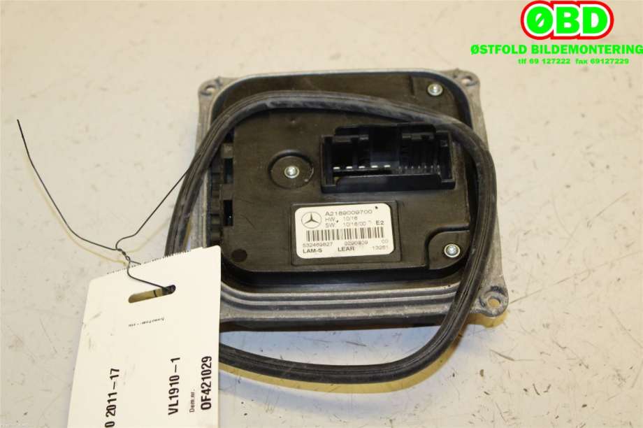 Styreenhet xenon/ballast til Mercedes CLS 2011-2017 (C218) (C218) (MERCEDES|A 218 900 97 00||2189009700)