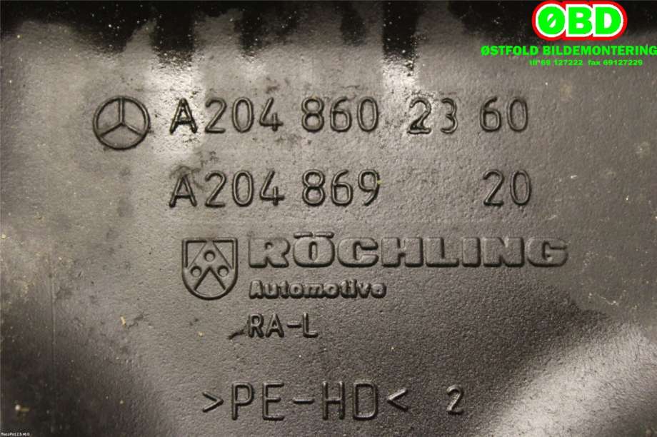 Spylertank til Mercedes CLS 2011-2017 (C218) (C218) (MERCEDES|A 204 869 12 20|A 204 869 03 00|2048602360)