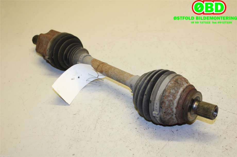 Drivaksel venstre foran, elbil til Audi A3 2016-2020 (Type III, Fase 2)  (AUDI|5Q0 407 271 CM|)