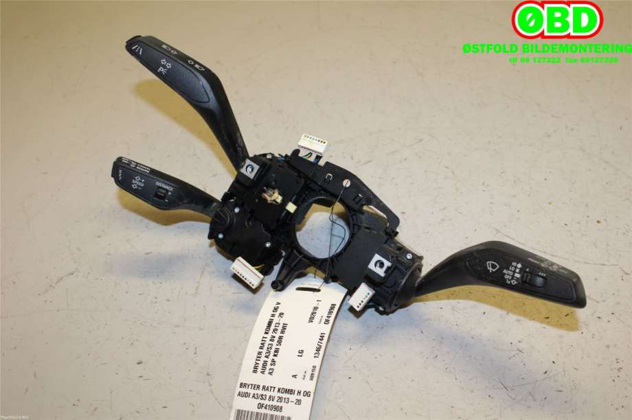 Bryter combi til Audi A3 2016-2020 (Type III, Fase 2) (AUDI|8V0953502BF||8V0953521KF)