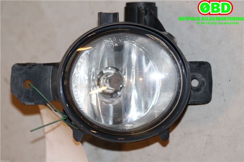 Tåkelykt høyre foran til BMW X3 2007-2010 (Fase 2) (E83) (E83) (BMW|63 17 6 924 656|)