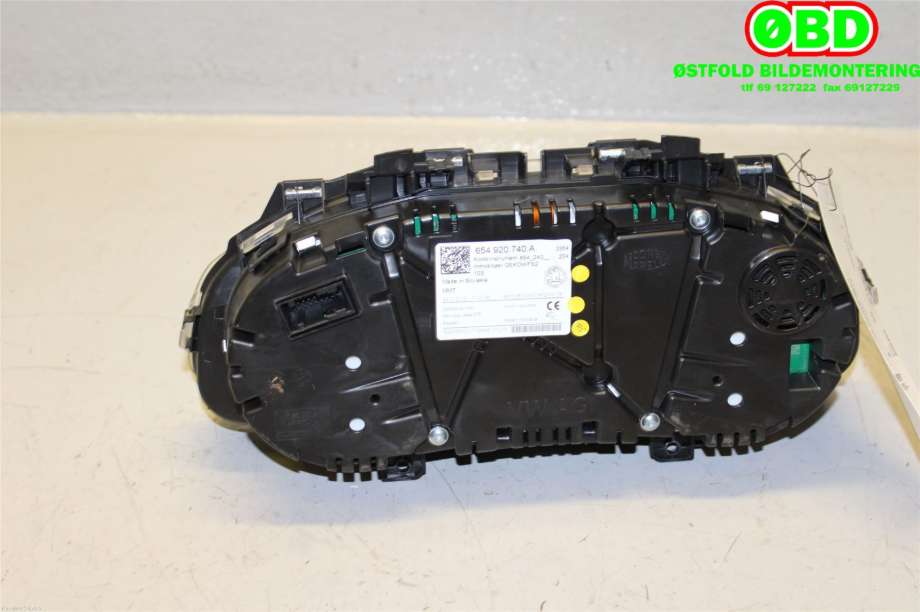 Instrumentpanel til Škoda Scala 2019-->>  (SKODA|654 920 740 A||654920740A)