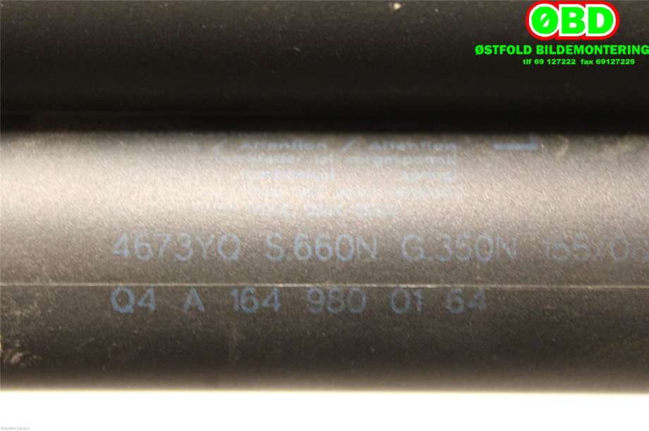 Baklukedemper til Mercedes GL 2006-2012 (X164) (X164) (MERCEDES|A 164 980 02 64|A 164 980 01 64|1649800164)