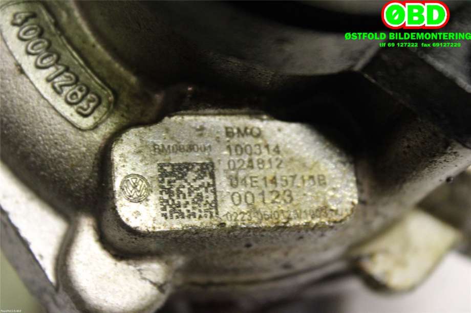 Turbo til VW Golf VII 2012-2017 (Fase 1)  (VOLKSWAGEN|04E 145 722 E||04E145713B)