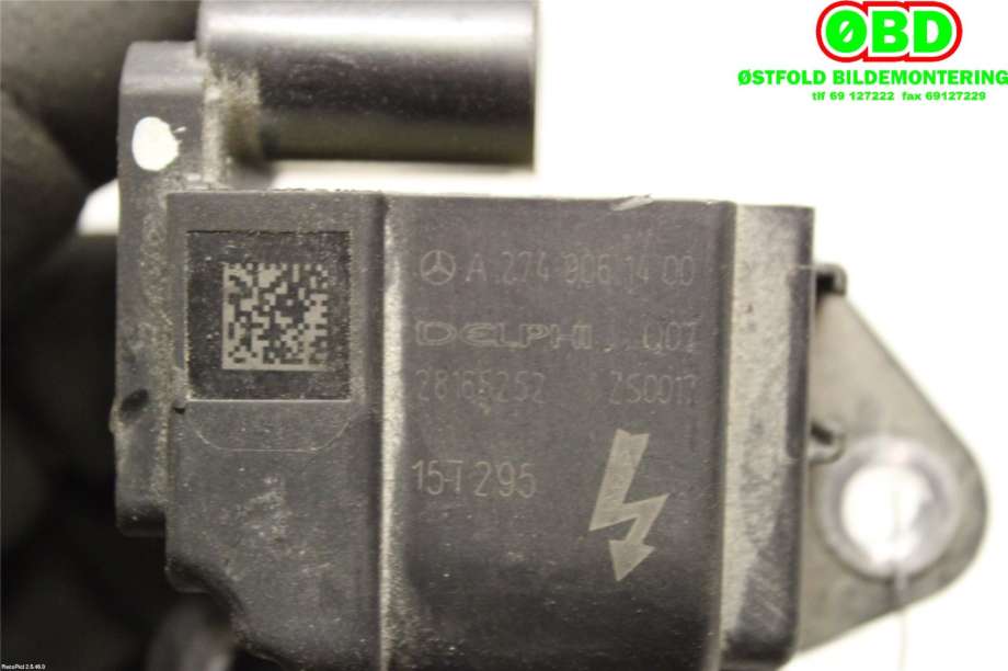 Coil elektronisk til Mercedes C-Klasse 2014-2018 (Fase 1) (W205) (W205) (MERCEDES|A 274 906 14 00|A 274 906 50 00|2749061400)