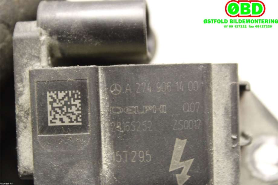 Coil elektronisk til Mercedes C-Klasse 2014-2018 (Fase 1) (W205) (W205) (MERCEDES|A 274 906 14 00|A 274 906 50 00|2749061400)
