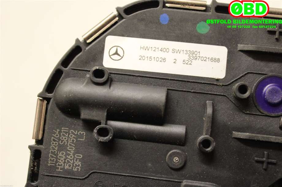 Viskermotor frontrute til Mercedes C-Klasse 2014-2018 (Fase 1) (W205) (W205) (MERCEDES||1397220969)