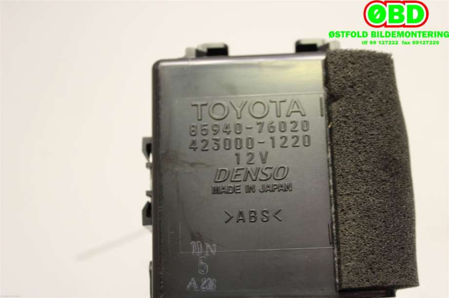 Styreenhet diverse til Lexus CT 2010-2020  (8594076020|)