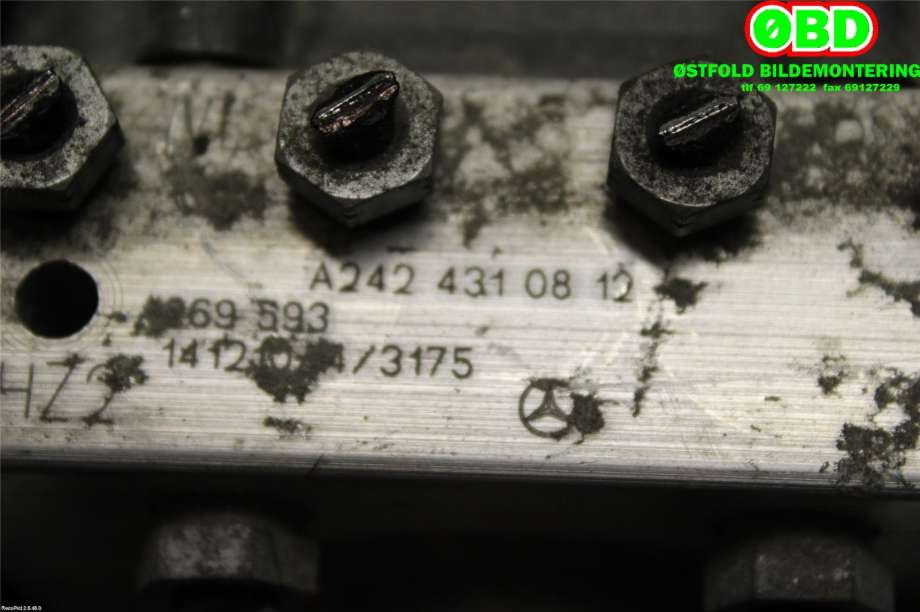 ABS sentral til Mercedes B-Klasse 2011-2018 (W246) (W246) (MERCEDES|A 242 431 09 12||2424310812)