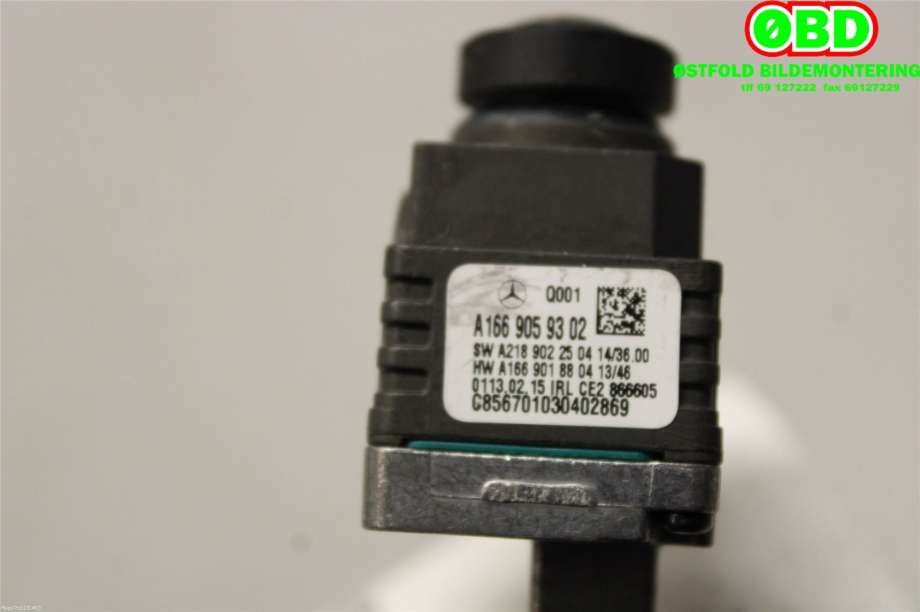 Kamera til Mercedes CLA 2013-2019 (C117) (C117) (MERCEDES|A 166 905 93 02|A 166 905 10 03|1669059302)