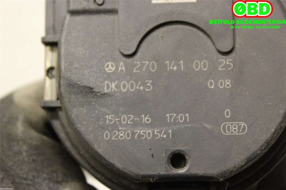 Spjeldhus til Mercedes CLA 2013-2019 (C117) (C117) (MERCEDES|A 270 141 00 25||2701410025)