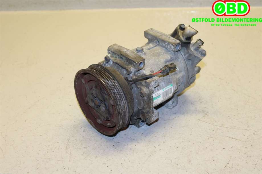 Aircondition kompressor til Nissan Qashqai 2010-2014 (Type I, Fase 2)
