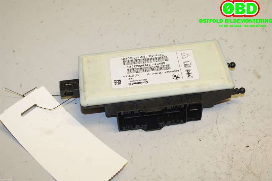 Airbag elektronikk til BMW X4 2014-2018 (F26) (F26) (BMW|65777911606||65779343686)