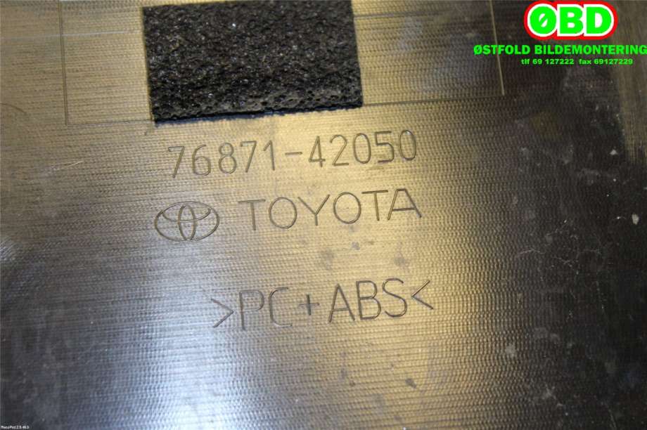 Spoiler bakluke til Toyota RAV4 2019-->> (Type V)  (7608542908||7687142050)