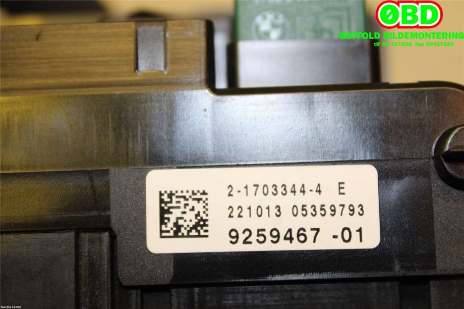 Sikringsboks til BMW X3 2010-2017 (F25) (F25) (BMW|61 14 9 259 467||9259467)