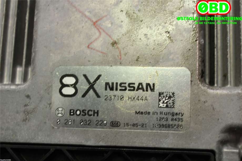 Styreenhet motor til Nissan X-Trail 2014-2022 (T32) (T32) (NISSAN|23710HX44A|)
