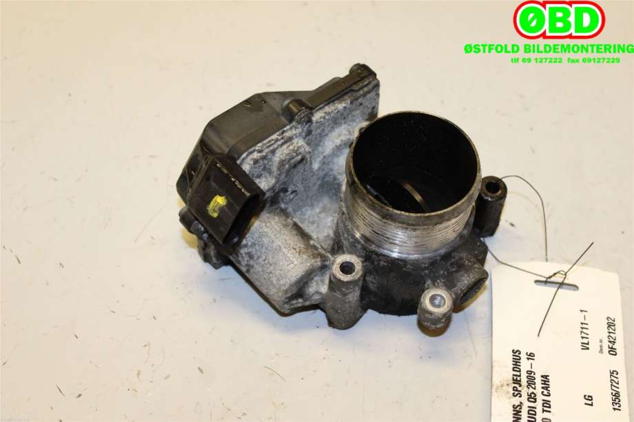 Spjeldhus til Audi Q5 2008-2012 (Type I, Fase 1) (AUDI|03L 128 063 E|03L 128 063 AF|03L128063E)