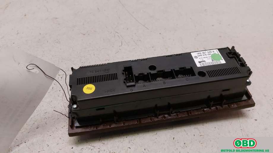Varmeapparat betjening til VW Touareg 2010-2018 (Type II)  (VOLKSWAGEN|7P6907040A|)