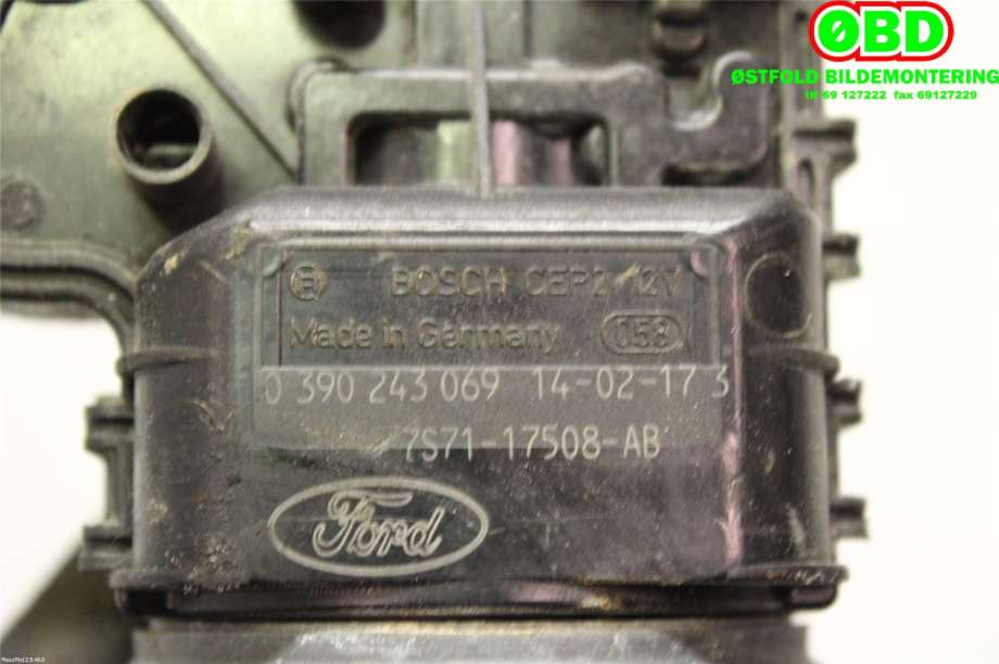 Viskermotor frontrute til Ford Mondeo 2011-2014 (Type IV, Fase 2)  (FORD|1324768|0390243069|7S7117508AB)