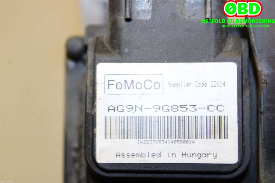 Sensor radar til Ford Mondeo 2011-2014 (Type IV, Fase 2)  (FORD|1823939||AG9N9G853CC)
