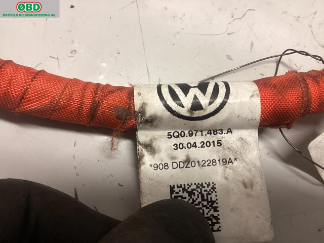 Kabel høy volt (HV) hybrid til VW e-Golf 2017-2020 (Fase 2)  (VOLKSWAGEN|5Q0 971 483 A|5Q0 971 483 B|5Q0971483A)