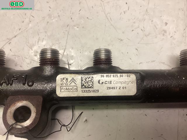 Dyseskinne (fuelrail) til Volvo V60/V60 CC 2013-2018 (Type I, Fase 2)  (VOLVO|31336575||9685297580)