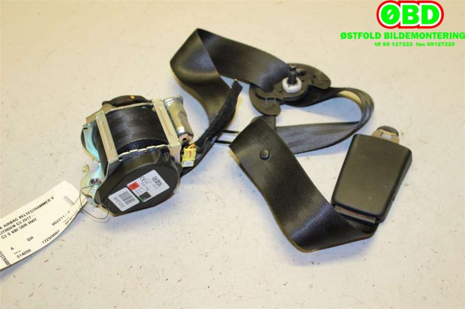 Airbag beltestrammer til Citroën C3 2016-->> (Type III) (CITROEN||98183102XX)